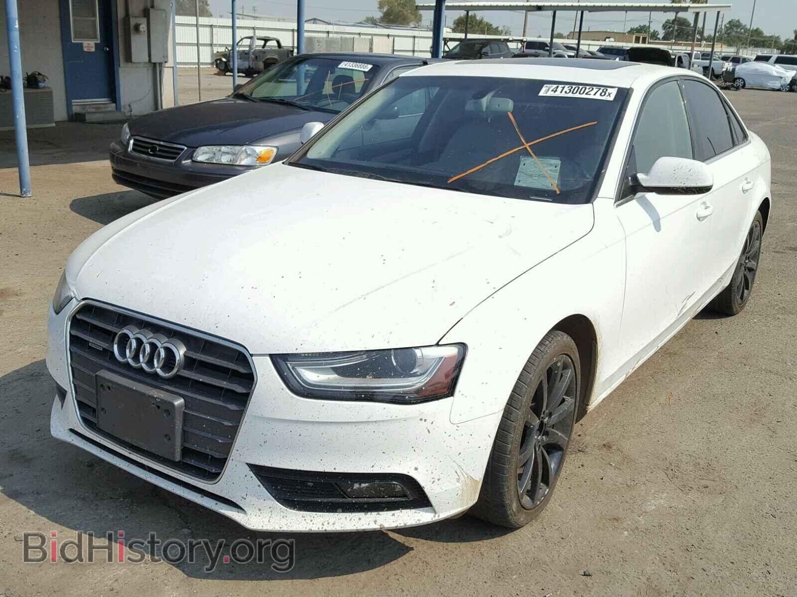 2013 AUDI A4 - VIN: WAUFFAFL8DN050893 - Фото 2