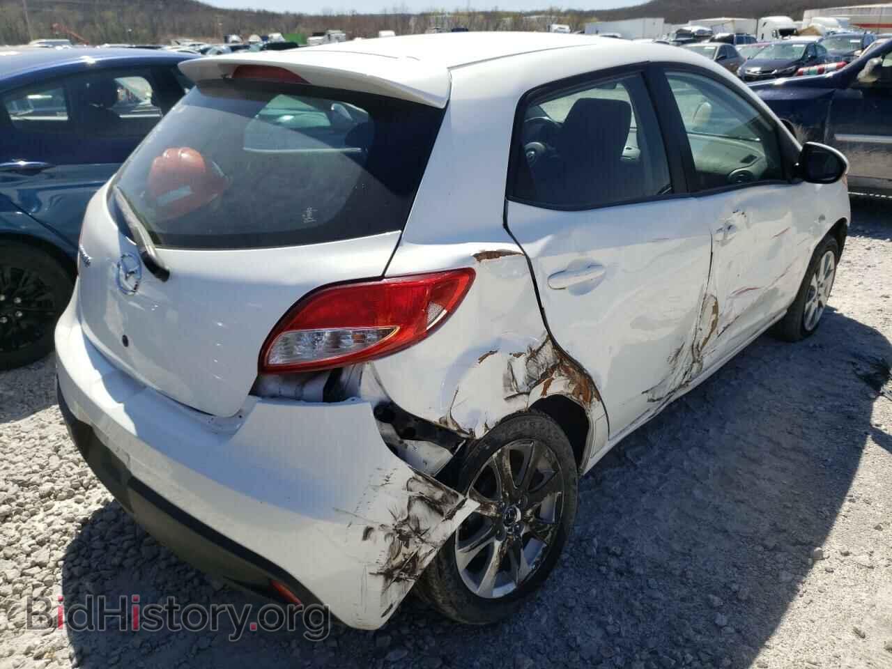 2014 MAZDA 2 - VIN: JM1DE1LY6E0175919 - Фото 4