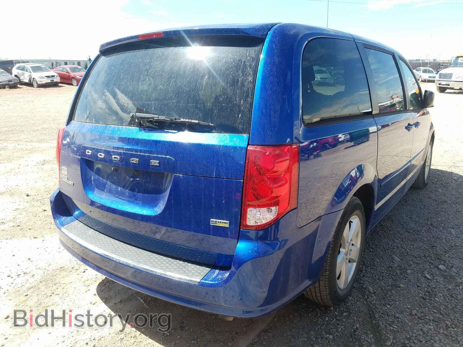 2013 DODGE CARAVAN - VIN: 2C4RDGBG4DR636267 - Фото 4
