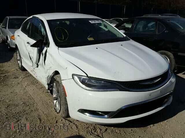 Photo 1C3CCCCBXFN525151 - CHRYSLER 200 2015