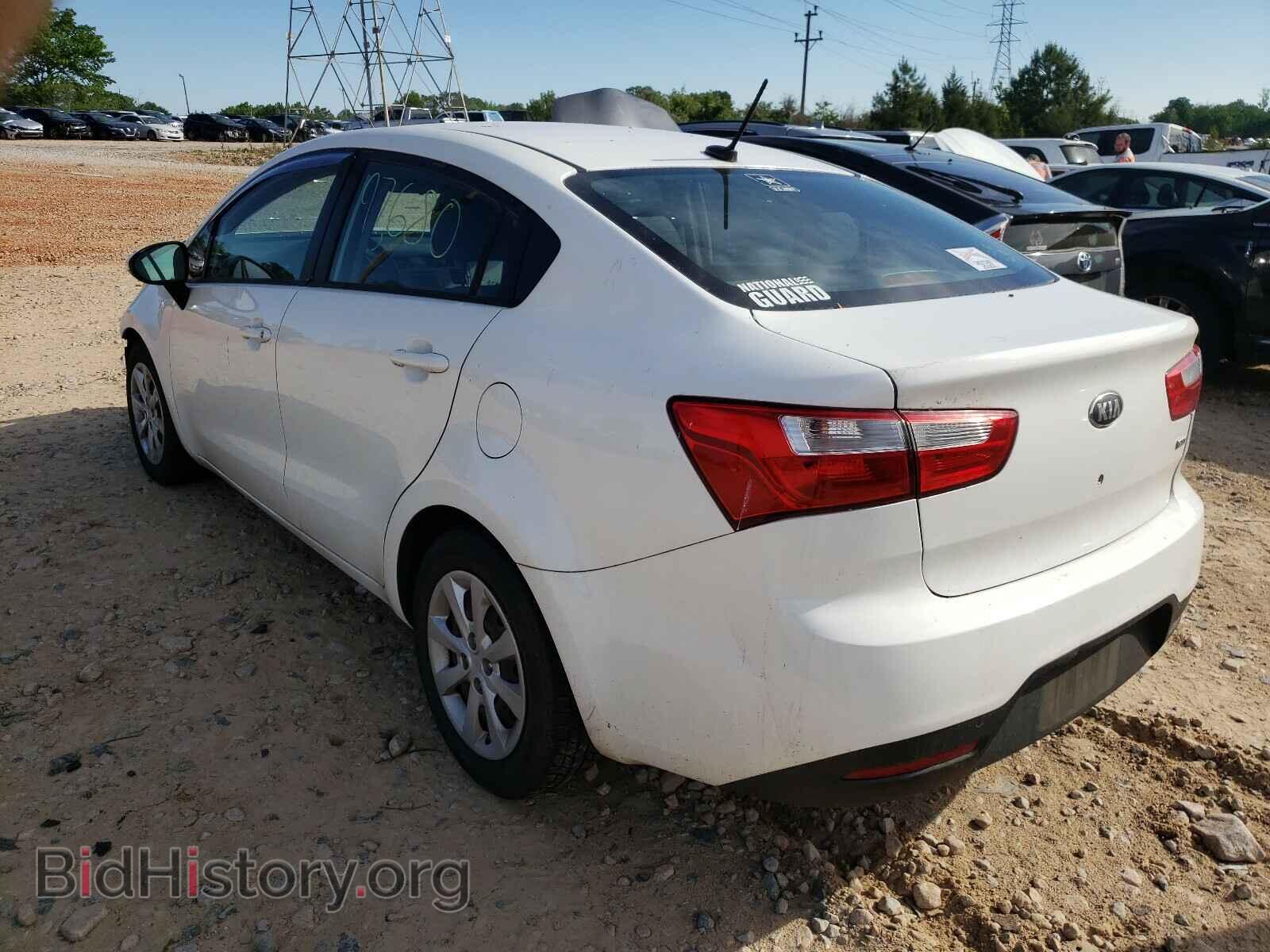 2013 KIA RIO - VIN: KNADM4A33D6238009 - Фото 3