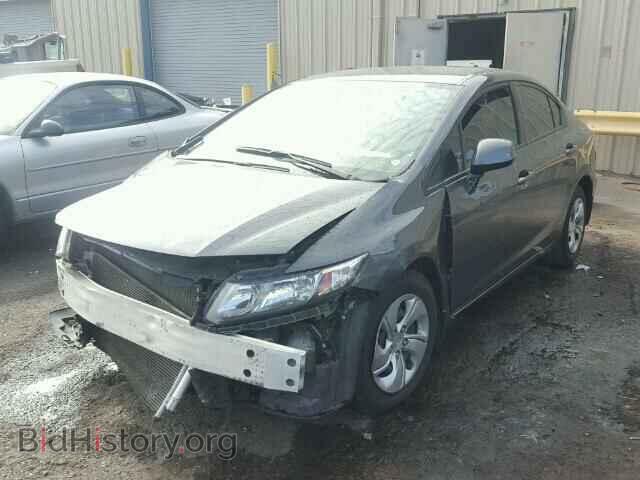 2013 HONDA CIVIC - VIN: 2HGFB2F53DH566353 - Фото 2
