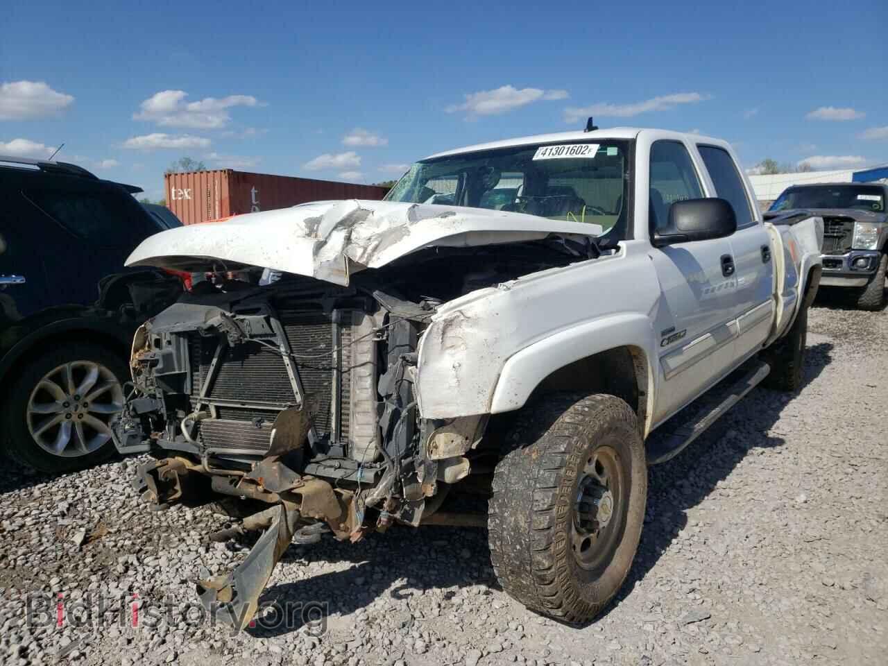 2007 CHEVROLET SILVERADO - VIN: 1GCHK23D67F191521 - Фото 2