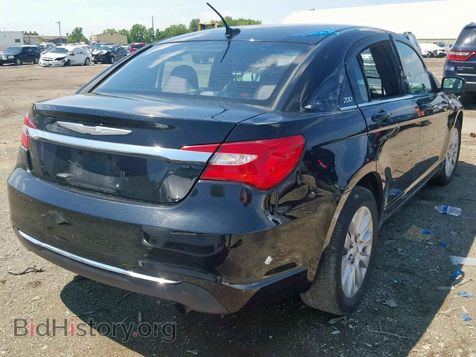 2014 CHRYSLER 200 - VIN: 1C3CCBAB6EN212674 - Фото 4