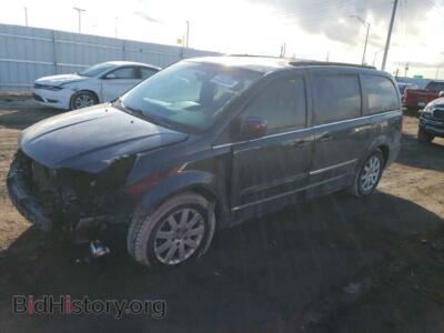 2014 Chrysler MINIVAN Touring, черный — VIN 2C4RC1BG8ER251909, Copart