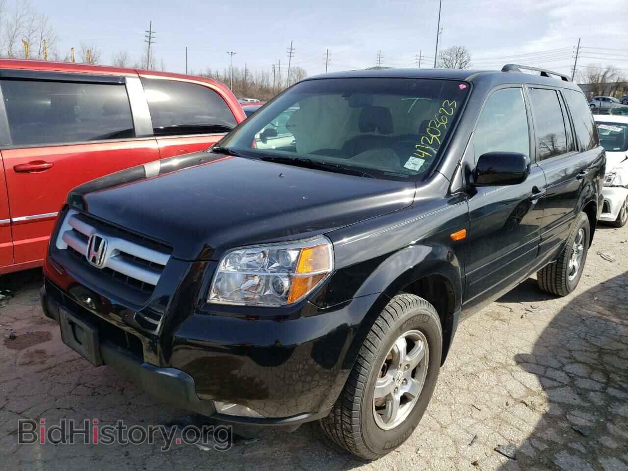 Фотография 2HKYF18537H506457 - HONDA PILOT 2007