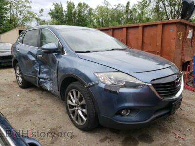 2014 Mazda CX-9 CX-9 Grand, blue — VIN JM3TB3DV4E0441448, Copart