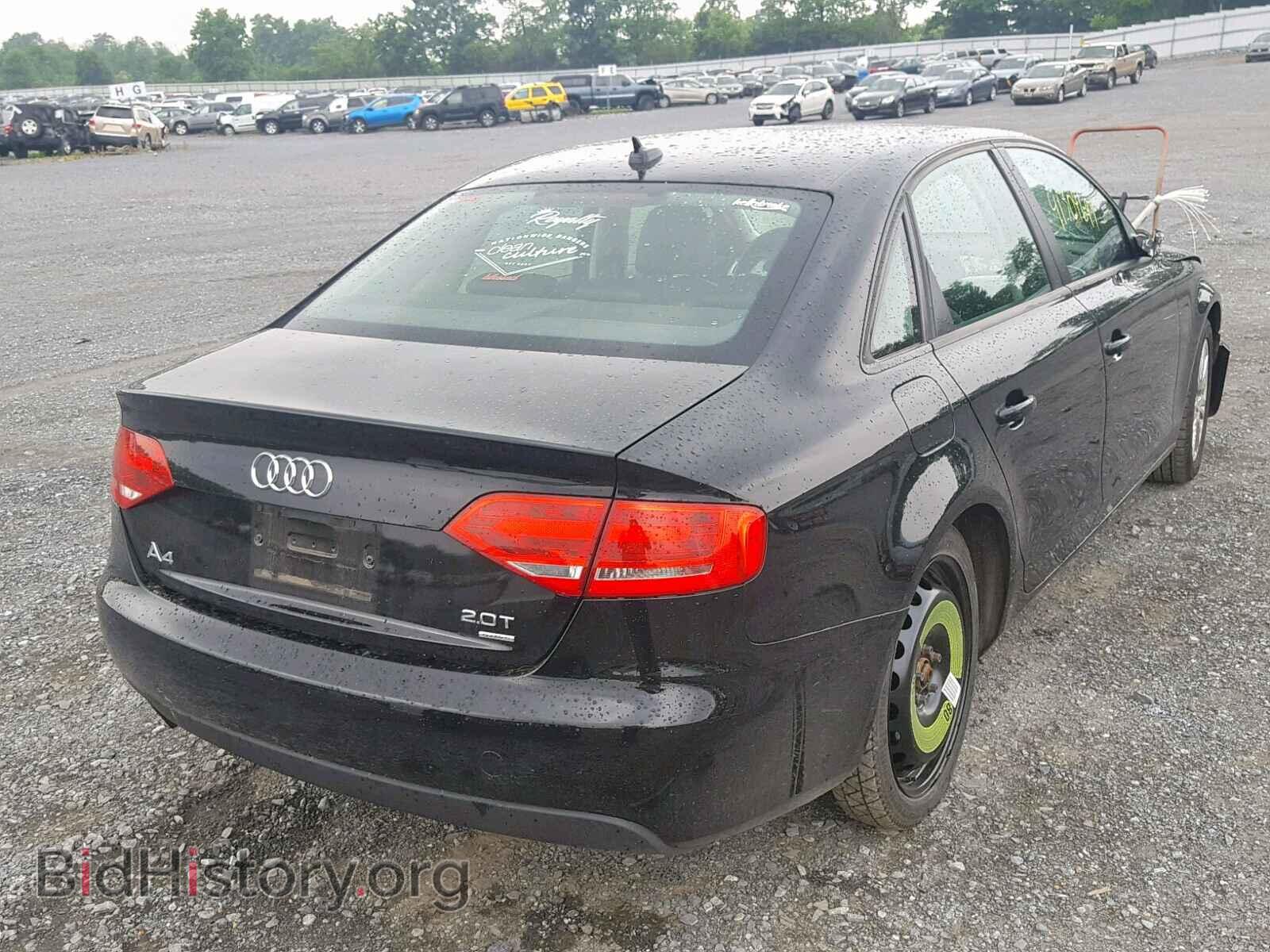 2010 AUDI A4 - VIN: WAUBFAFL8AN054548 - Фото 4