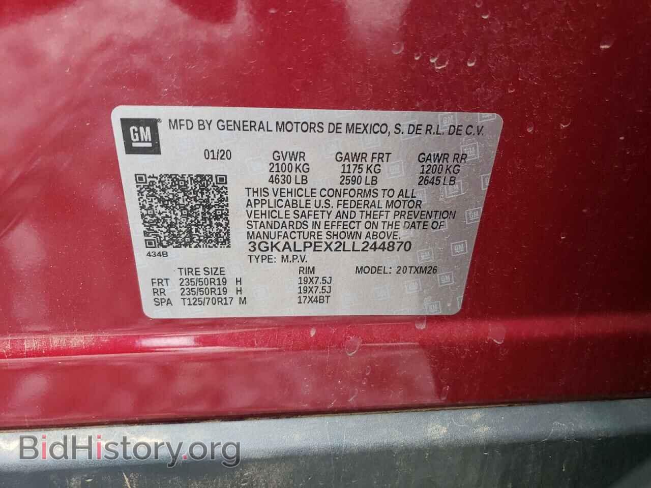 2020 GMC TERRAIN - VIN: 3GKALPEX2LL244870 - Фото 13