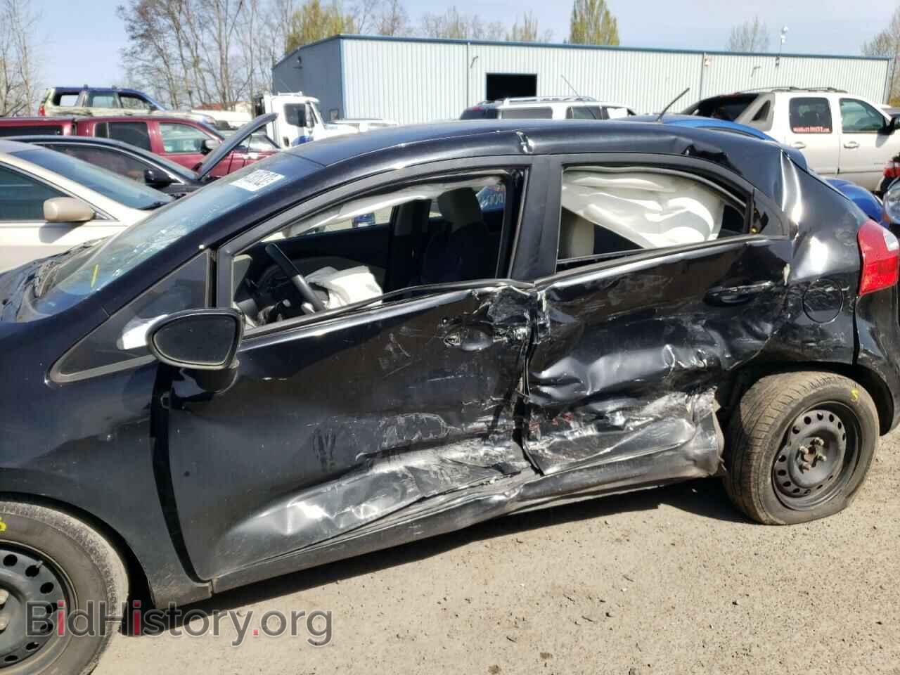 2012 KIA RIO - VIN: KNADM5A34C6016924 - Фото 9
