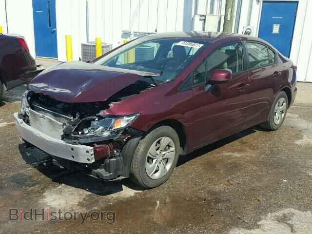 2013 HONDA CIVIC - VIN: 19XFB2F55DE015027 - Фото 2