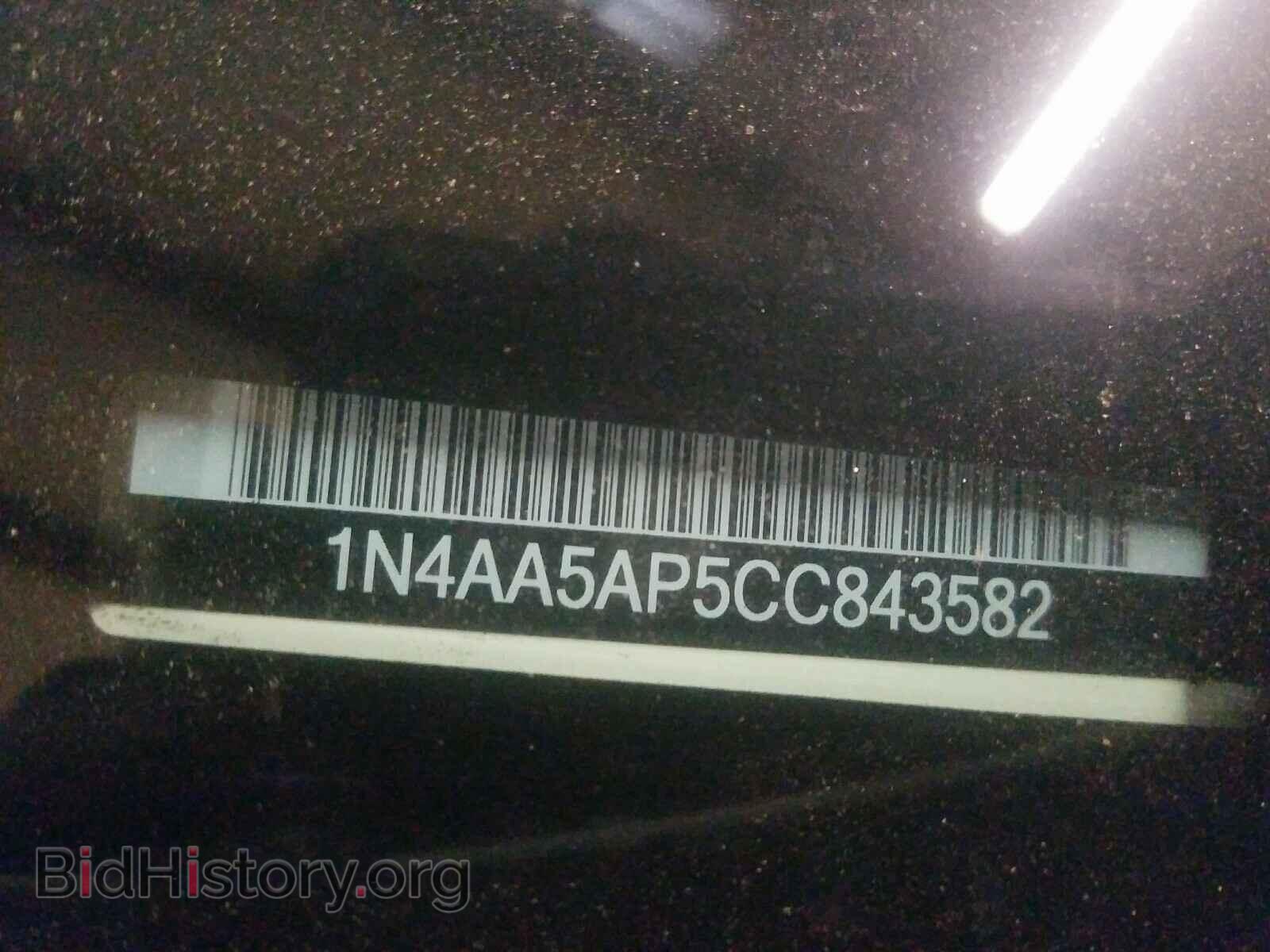 2012 NISSAN MAXIMA - VIN: 1N4AA5AP5CC843582 - Фото 10