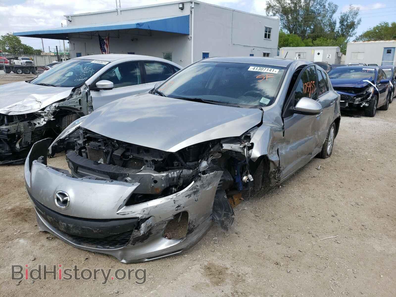 2012 MAZDA 3 - VIN: JM1BL1M71C1607147 - Фото 2