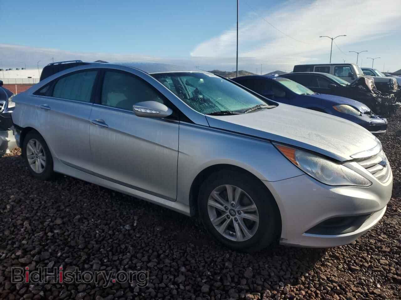 2014 HYUNDAI SONATA - VIN: 5NPEB4AC1EH836748 - Фото 4