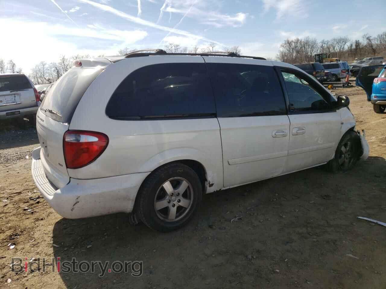 2007 DODGE CARAVAN - VIN: 2D4GP44L77R284395 - Фото 3