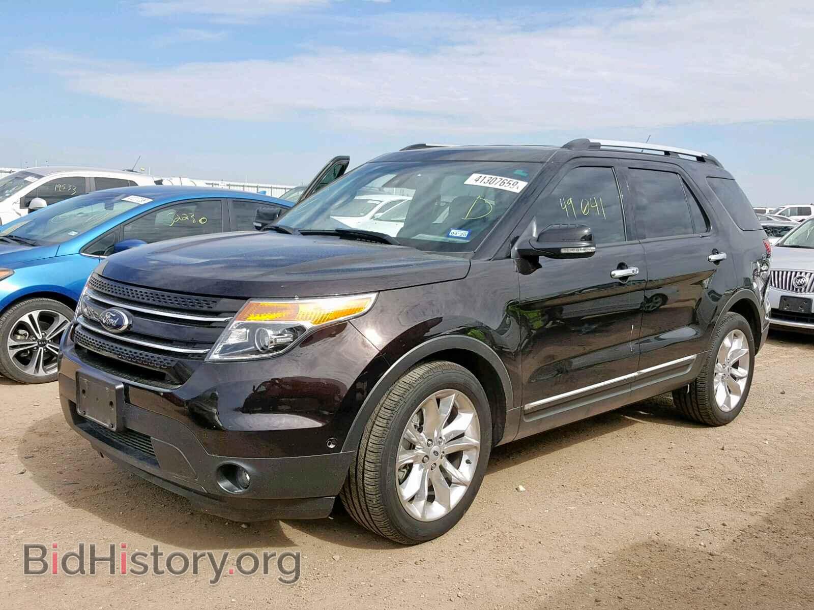 2014 FORD EXPLORER L - VIN: 1FM5K7F86EGA99763 - Фото 2