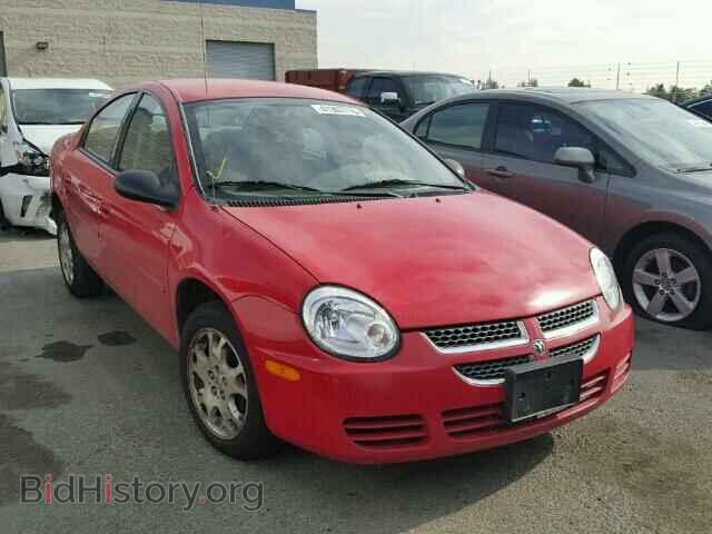 Photo 1B3ES56C45D139144 - DODGE NEON 2005
