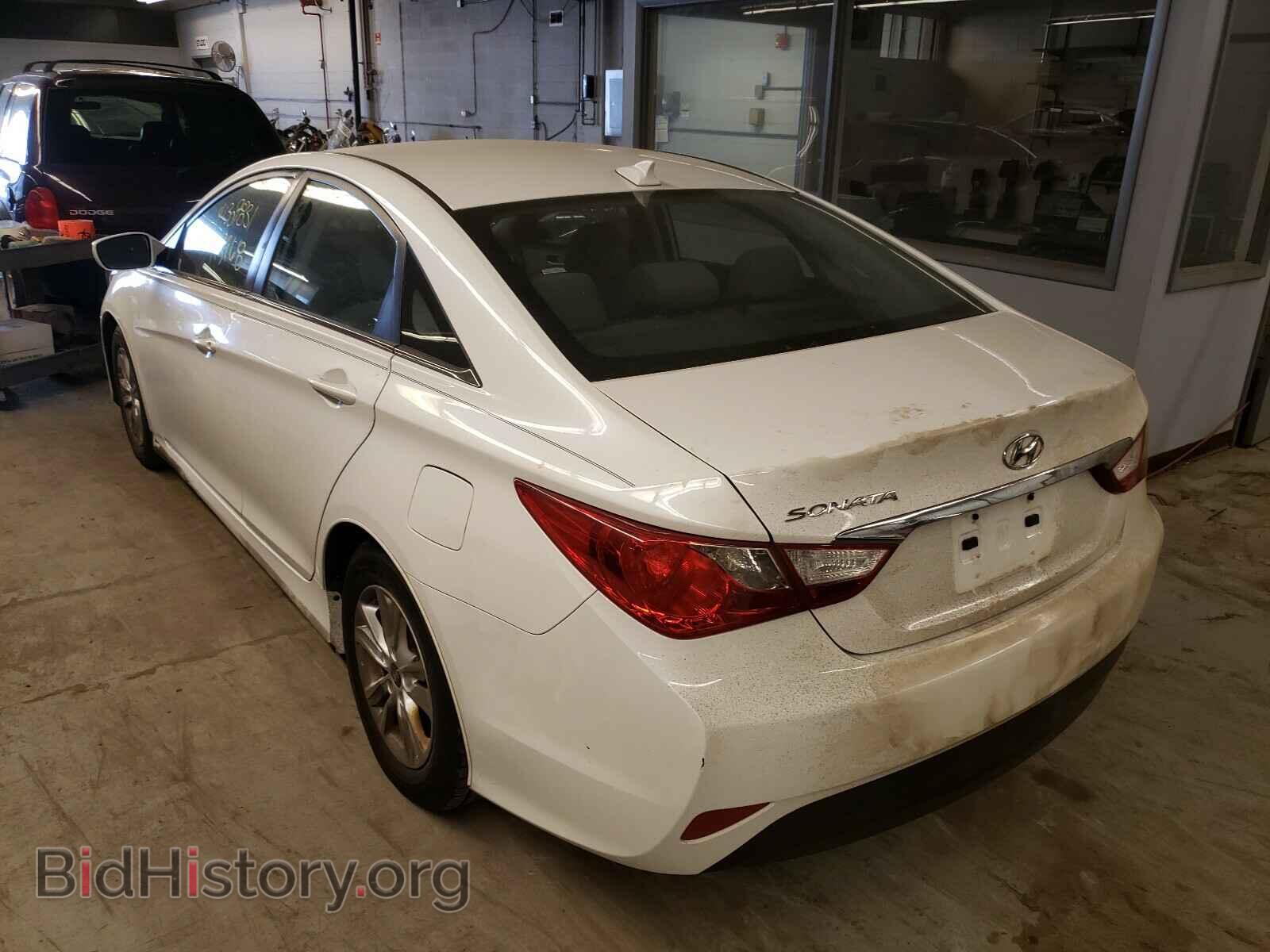 2014 HYUNDAI SONATA - VIN: 5NPEB4AC1EH875906 - Фото 3