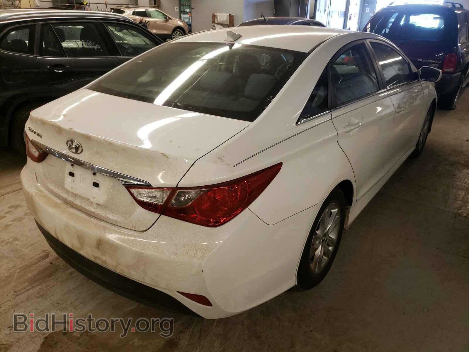 2014 HYUNDAI SONATA - VIN: 5NPEB4AC1EH875906 - Фото 4
