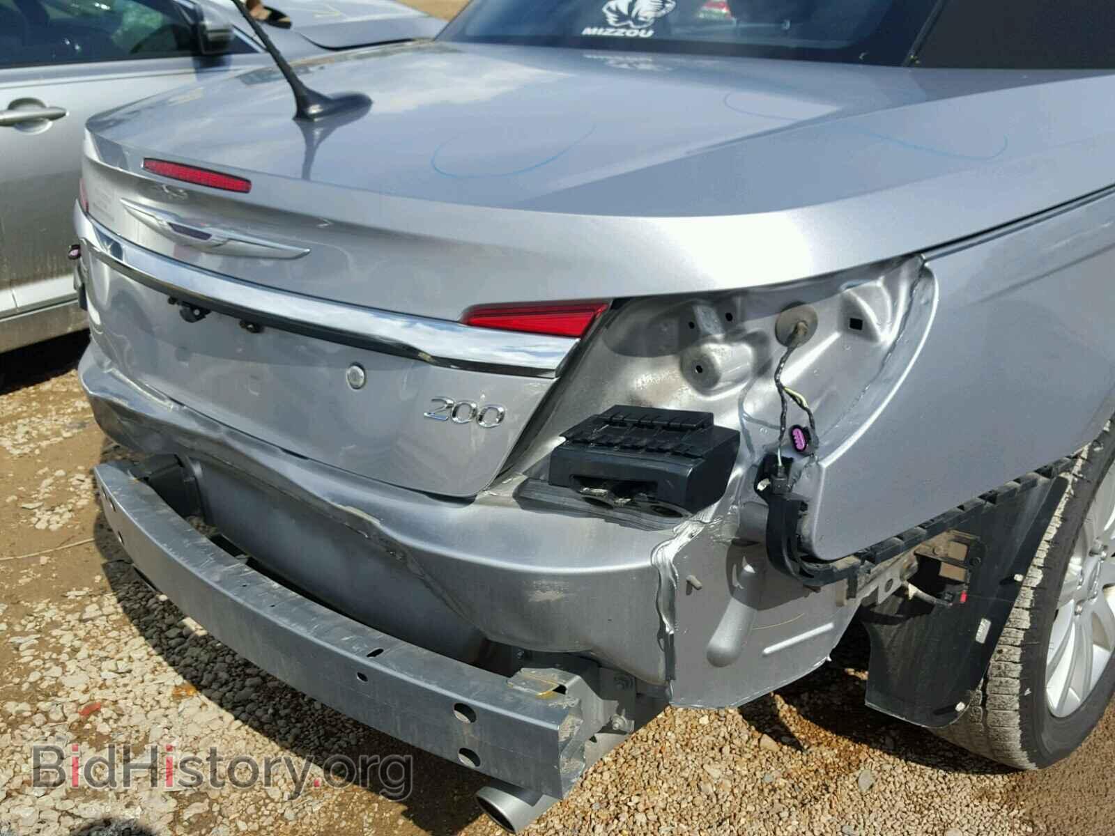 2013 CHRYSLER 200 - VIN: 1C3BCBEG5DN703950 - Фото 9