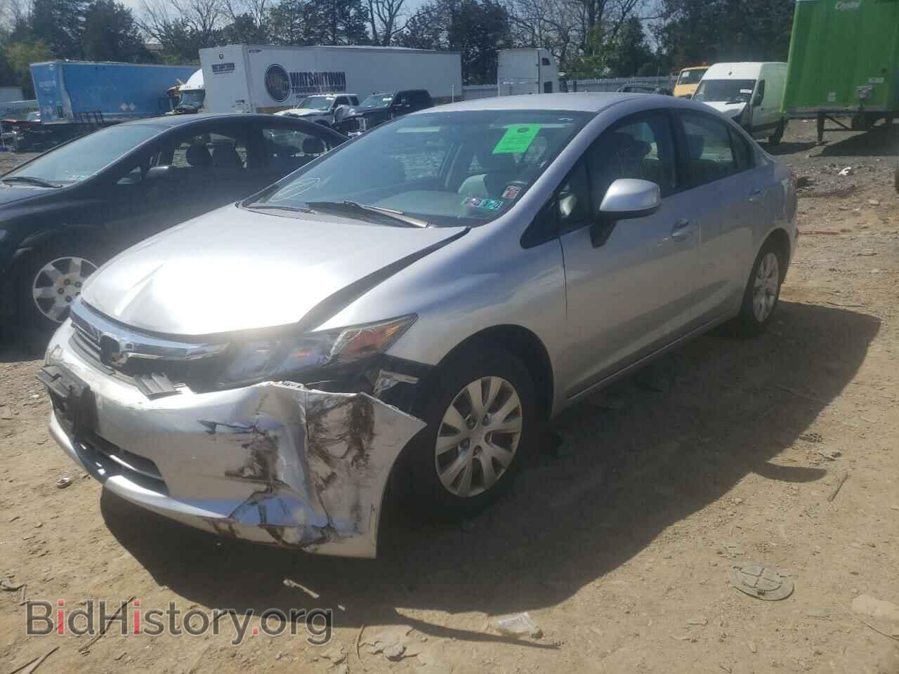 2012 HONDA CIVIC - VIN: 19XFB2F56CE310331 - Фото 2