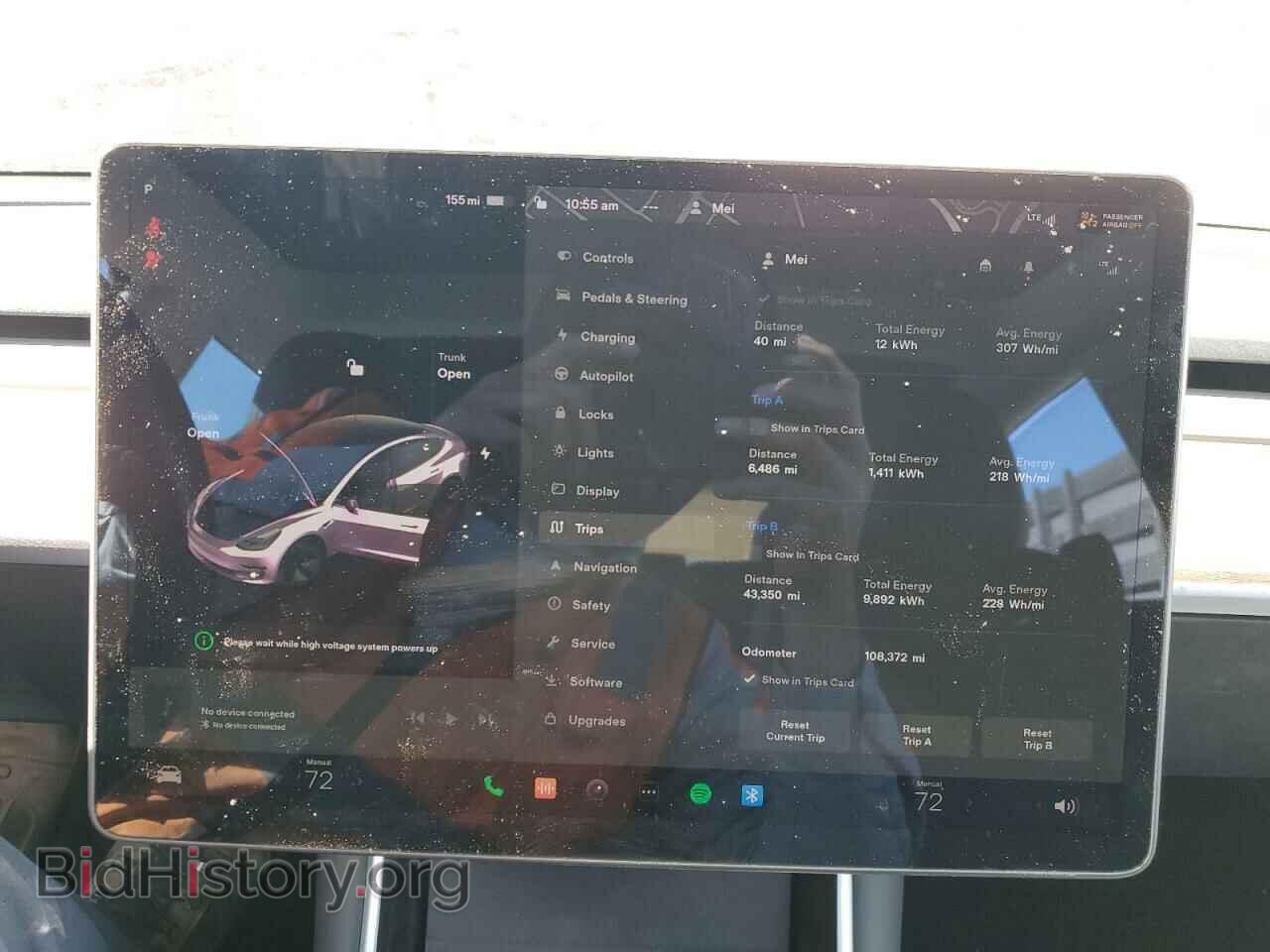 2019 TESLA MODEL 3 - VIN: 5YJ3E1EA2KF193116 - Фото 9