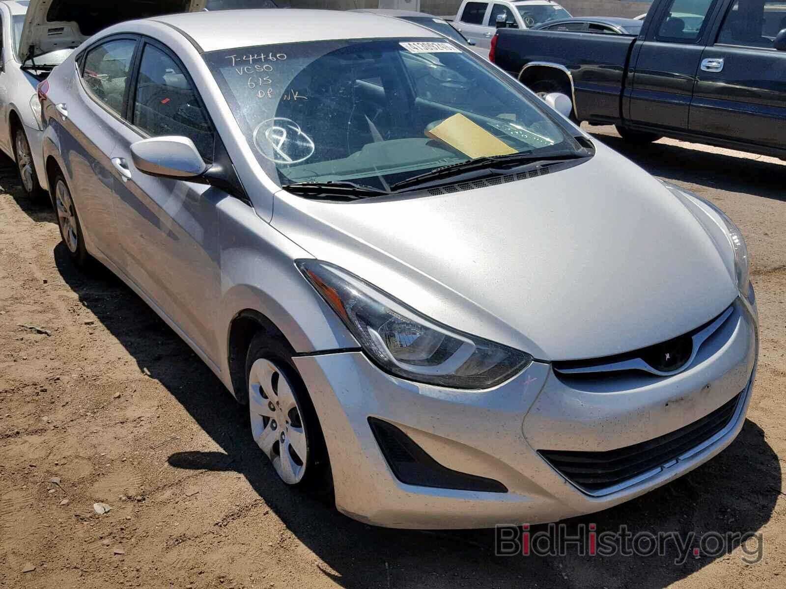 Фотография 5NPDH4AEXGH703386 - HYUNDAI ELANTRA 2016