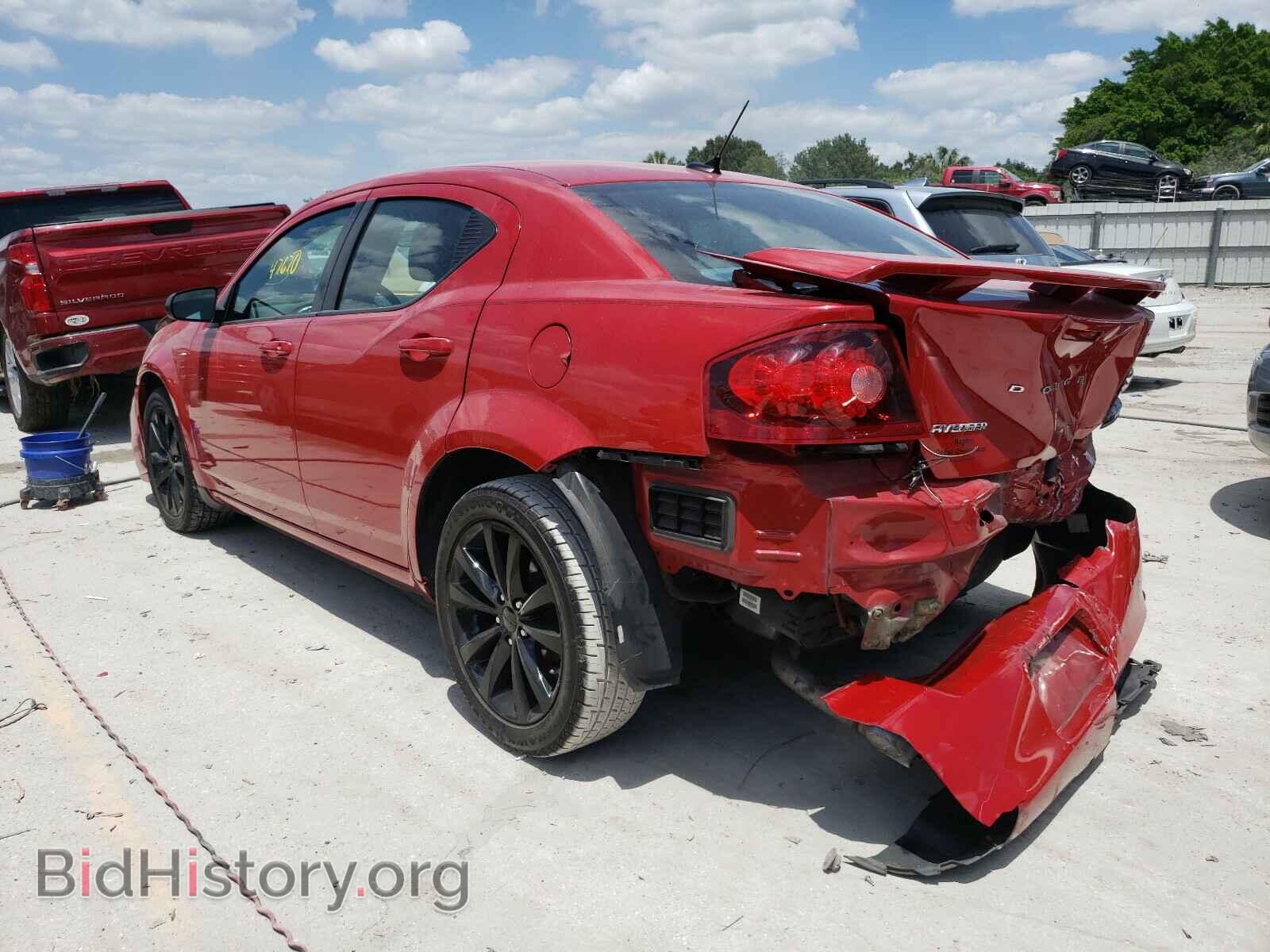 2014 DODGE AVENGER - VIN: 1C3CDZAG5EN138701 - Фото 3