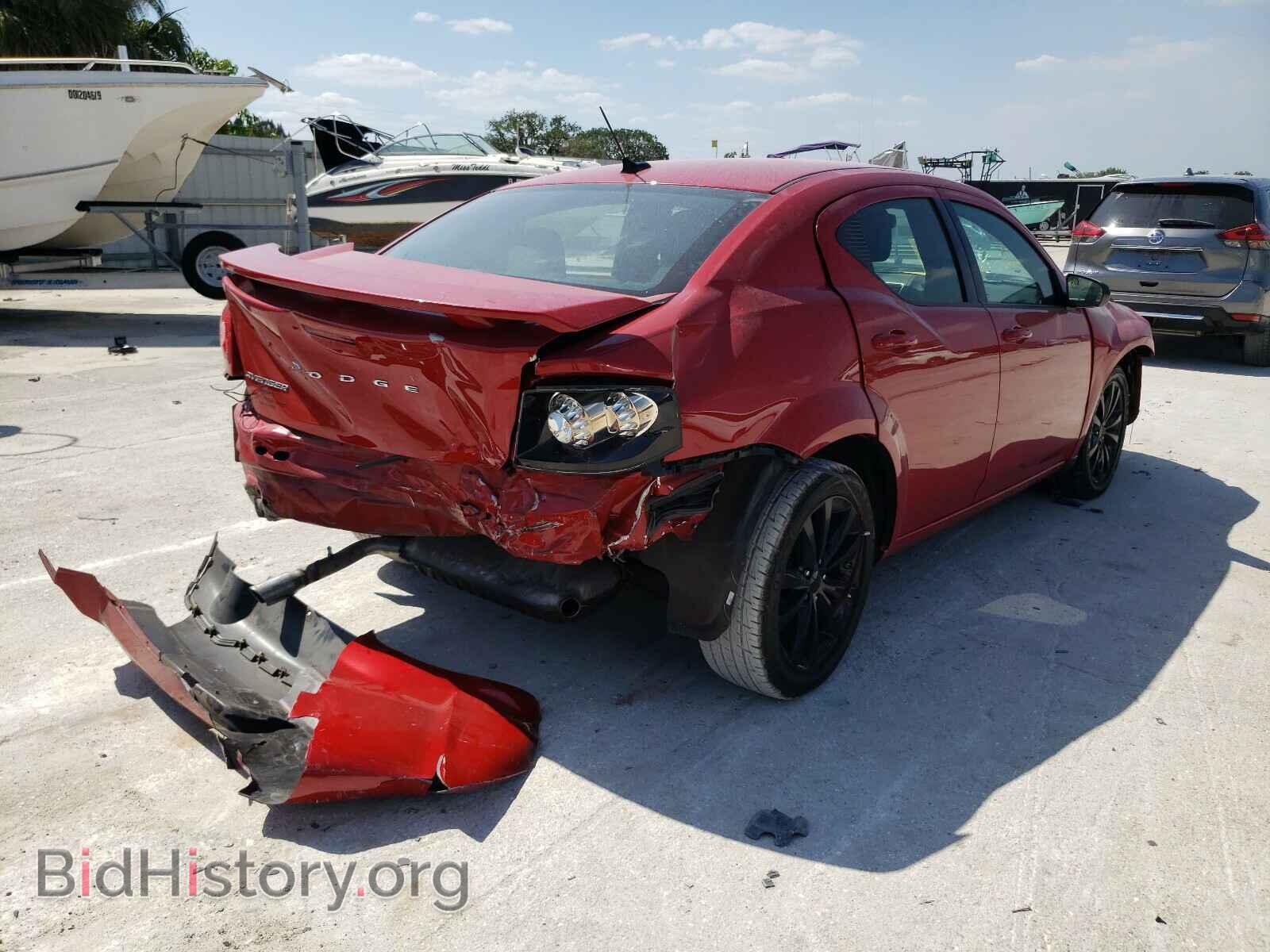 2014 DODGE AVENGER - VIN: 1C3CDZAG5EN138701 - Фото 4