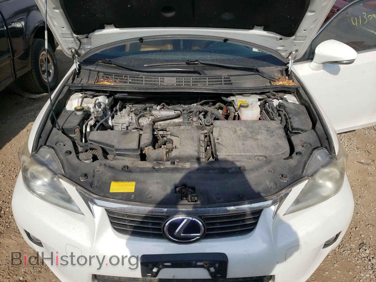 2012 LEXUS CT 200 - VIN: JTHKD5BH6C2073748 - Фото 7