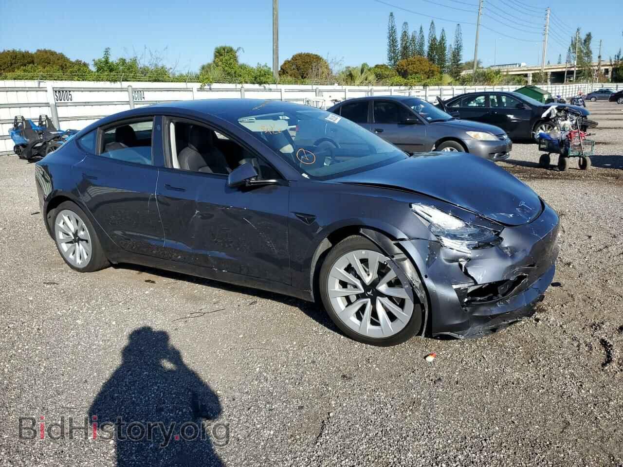2022 TESLA MODEL 3 - VIN: 5YJ3E1EA6NF285964 - Фото 4