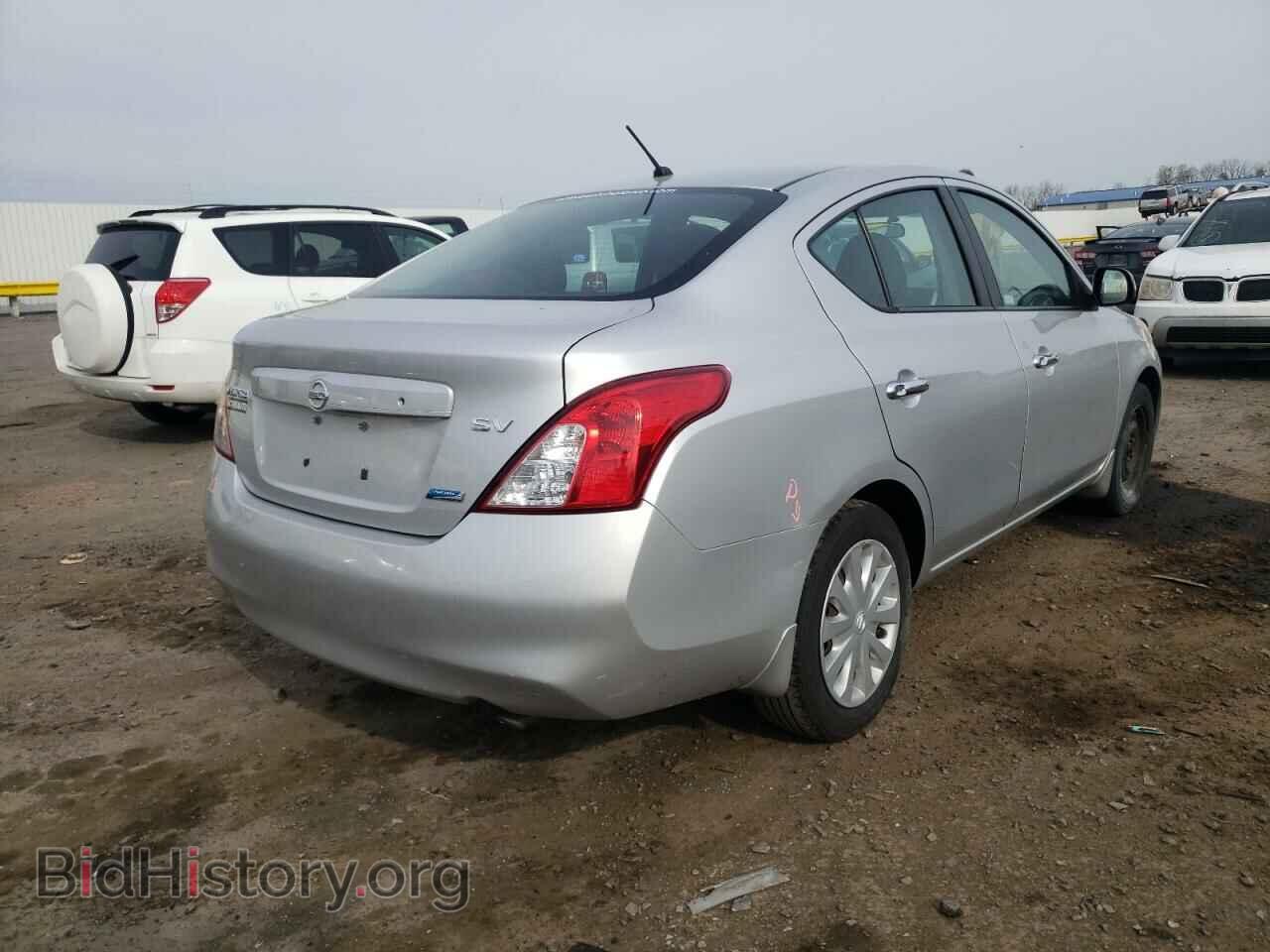 2012 NISSAN VERSA - VIN: 3N1CN7AP2CL880146 - Фото 4
