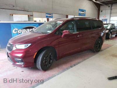 2021 Chrysler PACIFICA Pacifica T, бордовый — VIN 2C4RC3BG0MR511195, Copart