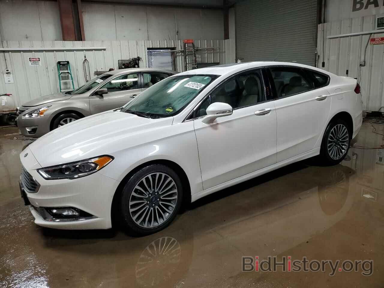 Photo 3FA6P0D95JR225410 - FORD FUSION 2018