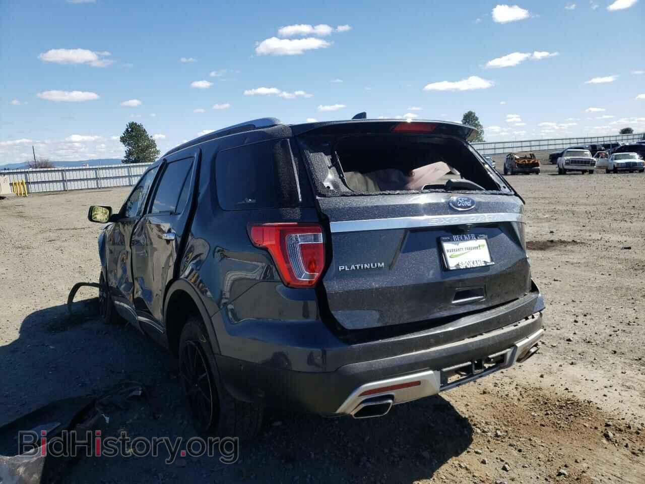2017 FORD EXPLORER - VIN: 1FM5K8HT4HGB92423 - Фото 3