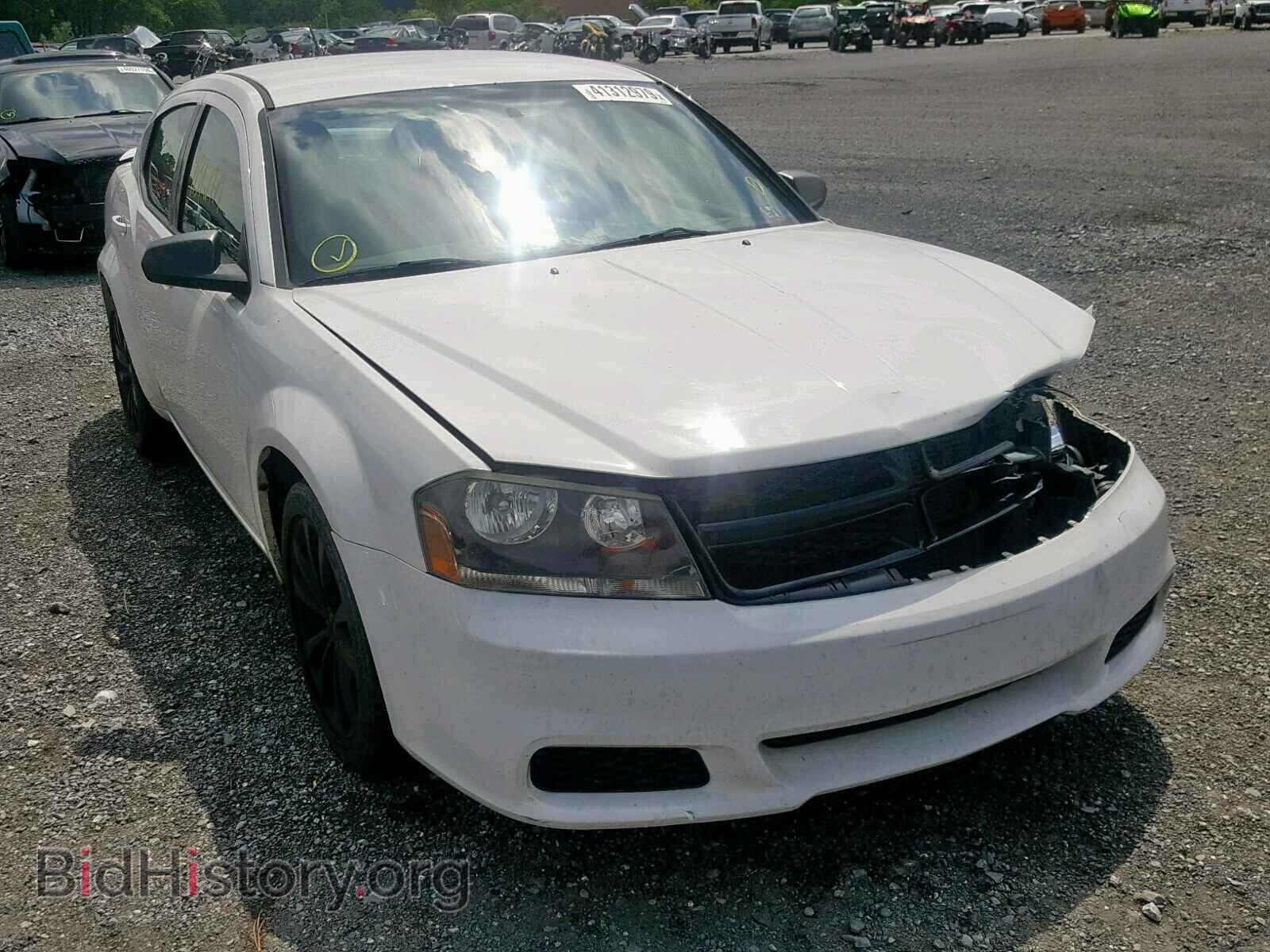 Фотография 1C3CDZAB9EN113627 - DODGE AVENGER 2014