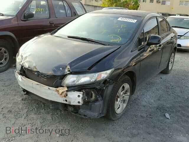 2013 HONDA CIVIC - VIN: 2HGFB2F50DH512895 - Фото 2