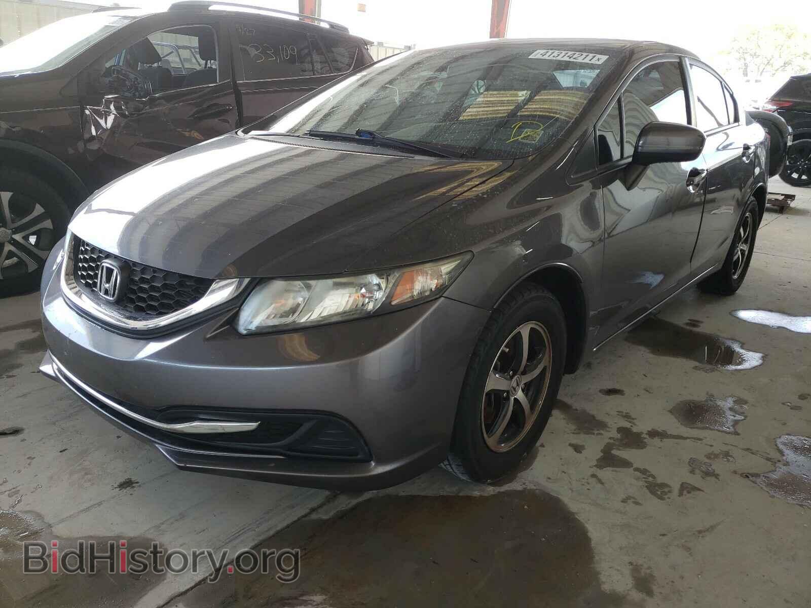 2015 HONDA CIVIC - VIN: 19XFB2F78FE069362 - Фото 2