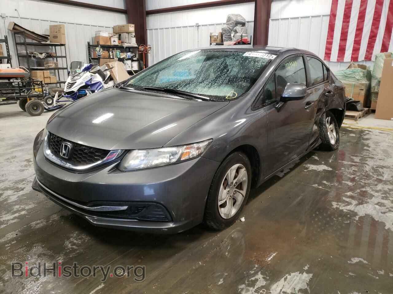 2013 HONDA CIVIC - VIN: 2HGFB2F52DH302105 - Фото 2