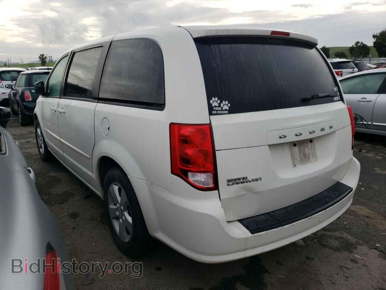 2013 DODGE CARAVAN - VIN: 2C4RDGBG5DR710442 - Фото 2