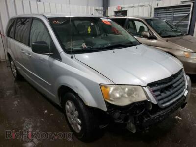2010 Chrysler MINIVAN Town & COU, серебристый — VIN 2A4RR4DE9AR186312, Copart