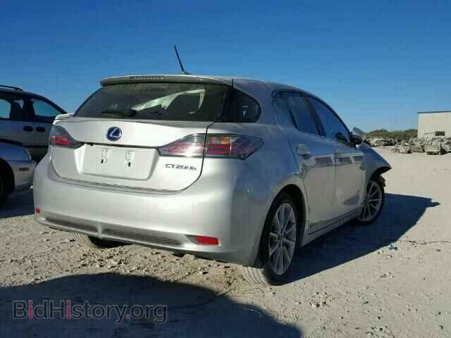 2011 LEXUS CT 200 - VIN: JTHKD5BH1B2040512 - Фото 4