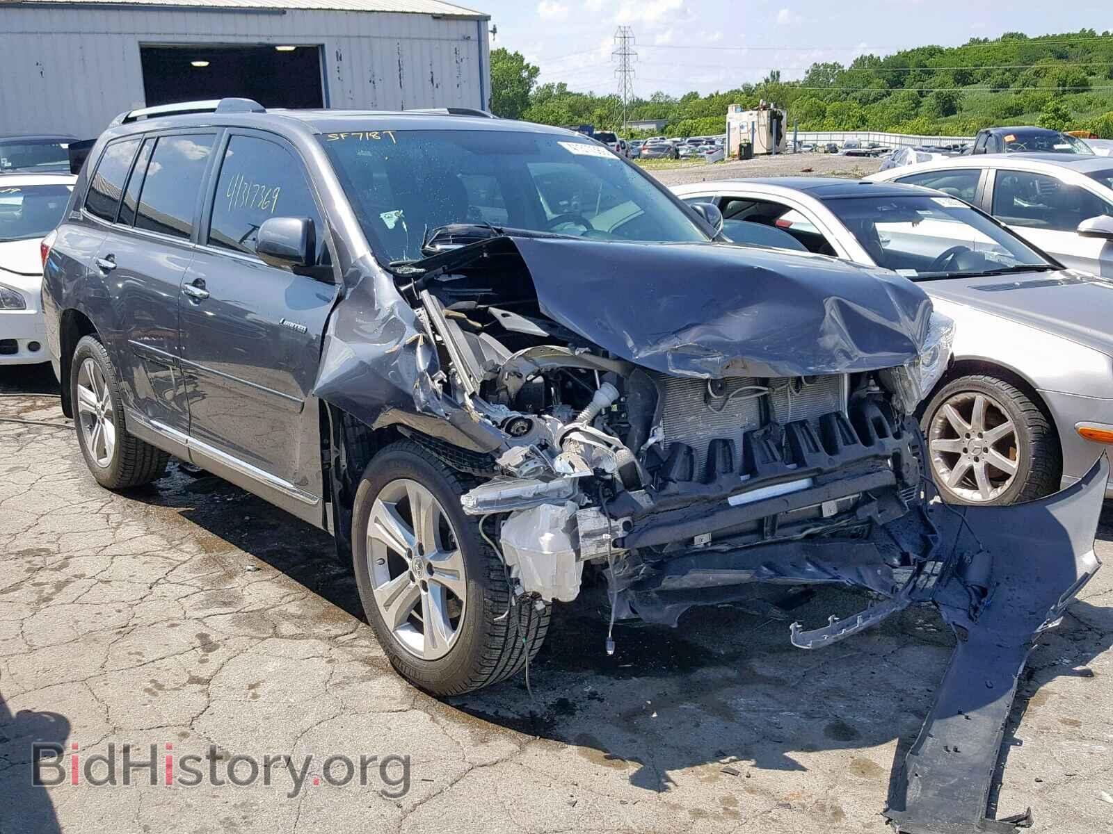Photo 5TDDK3EH1CS113291 - TOYOTA HIGHLANDER 2012