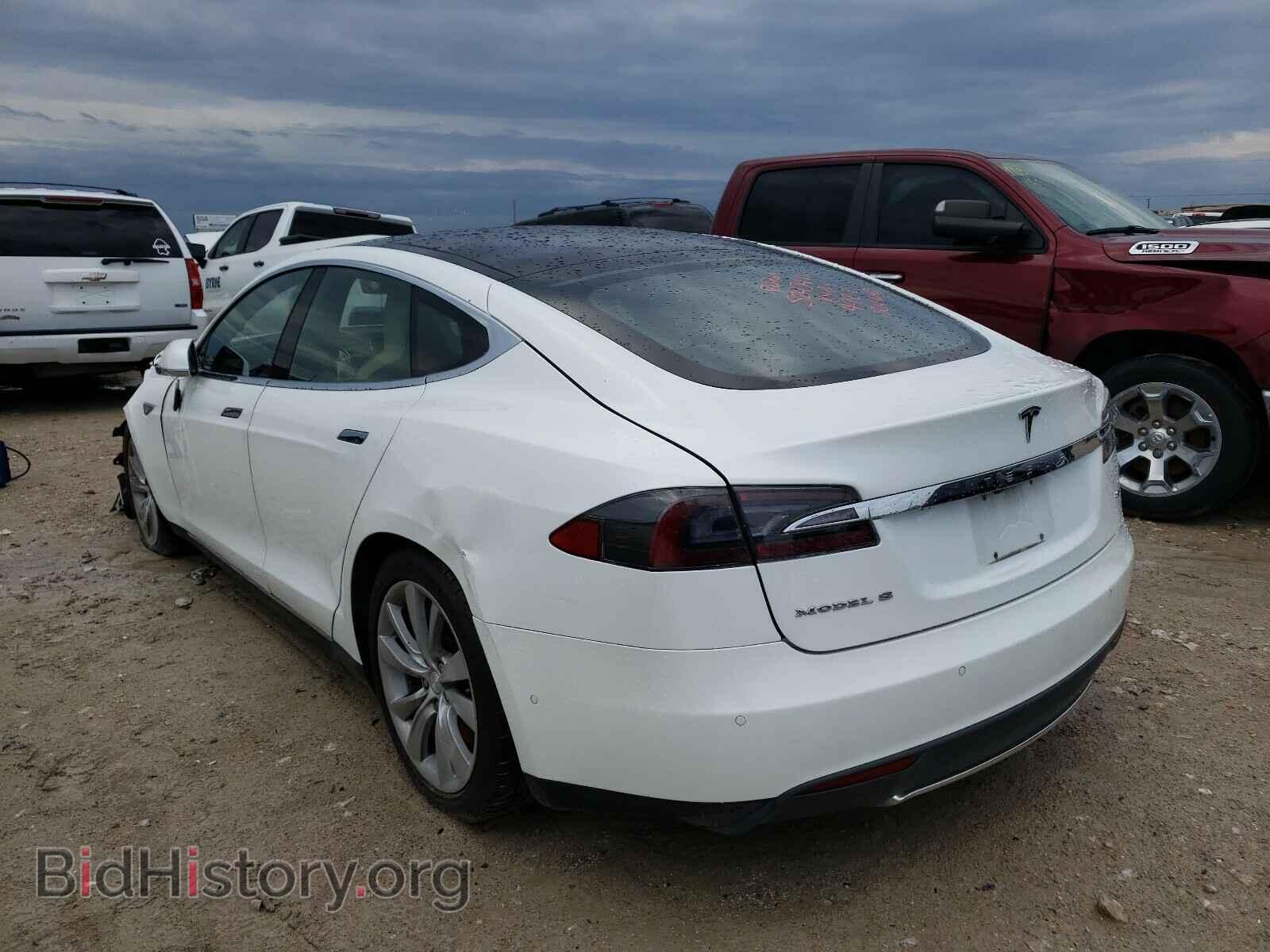 2014 TESLA MODEL S - VIN: 5YJSA1H10EFP61676 - Фото 3
