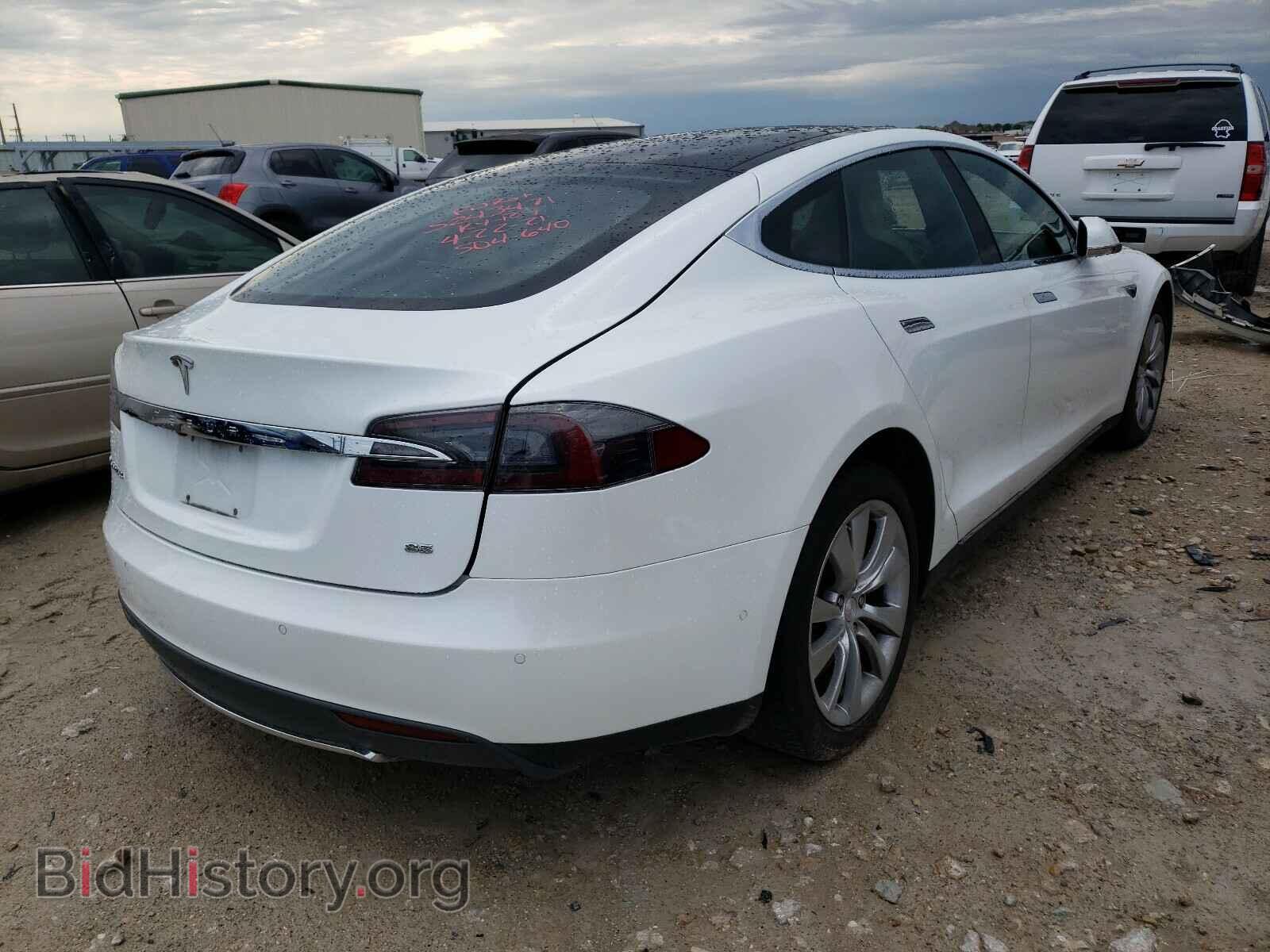 2014 TESLA MODEL S - VIN: 5YJSA1H10EFP61676 - Фото 4