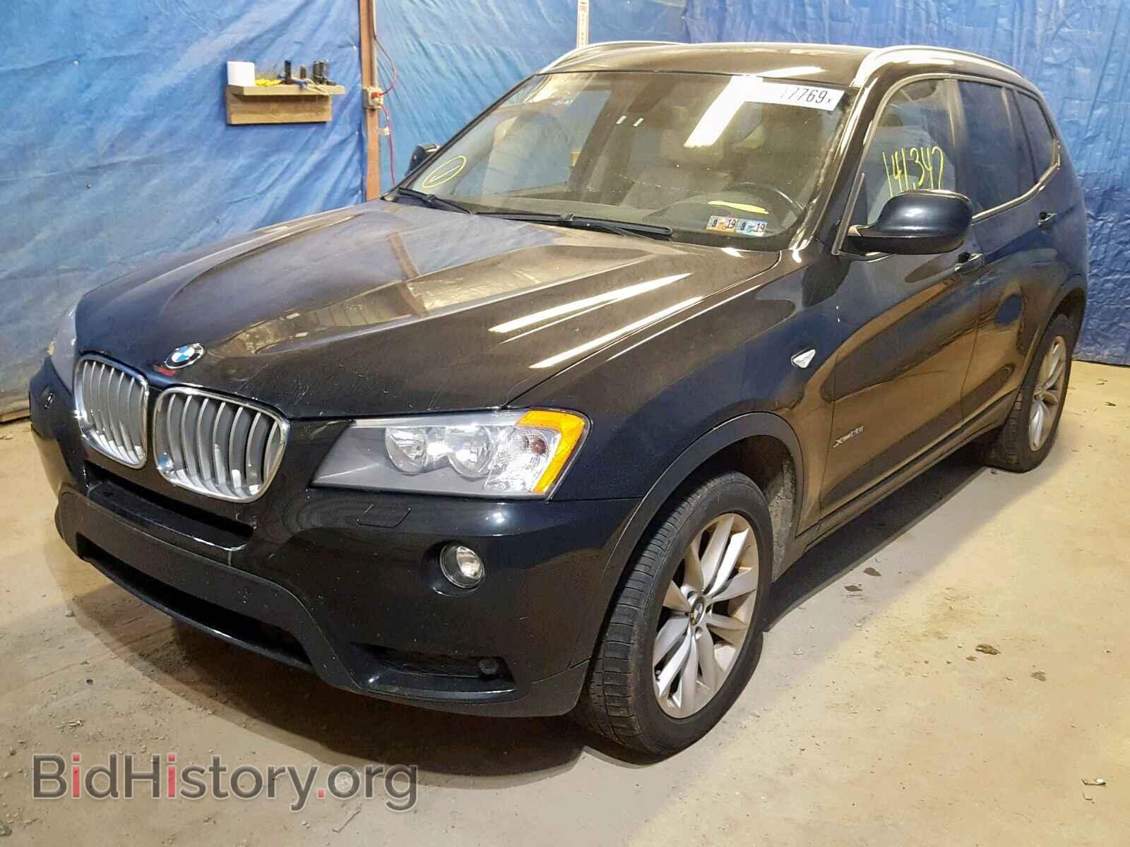 2014 BMW X3 - VIN: 5UXWX9C57E0D32348 - Фото 2