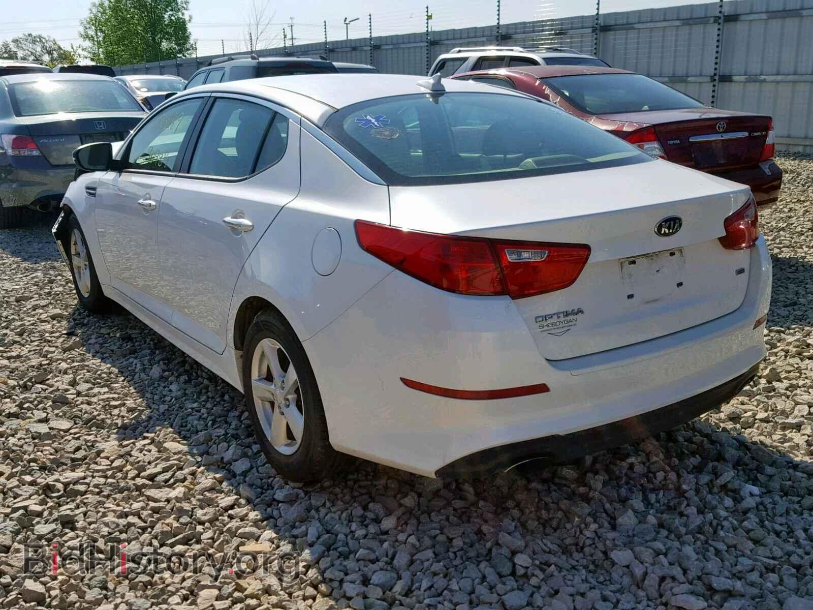 2014 KIA OPTIMA LX - VIN: KNAGM4A75E5493297 - Фото 3