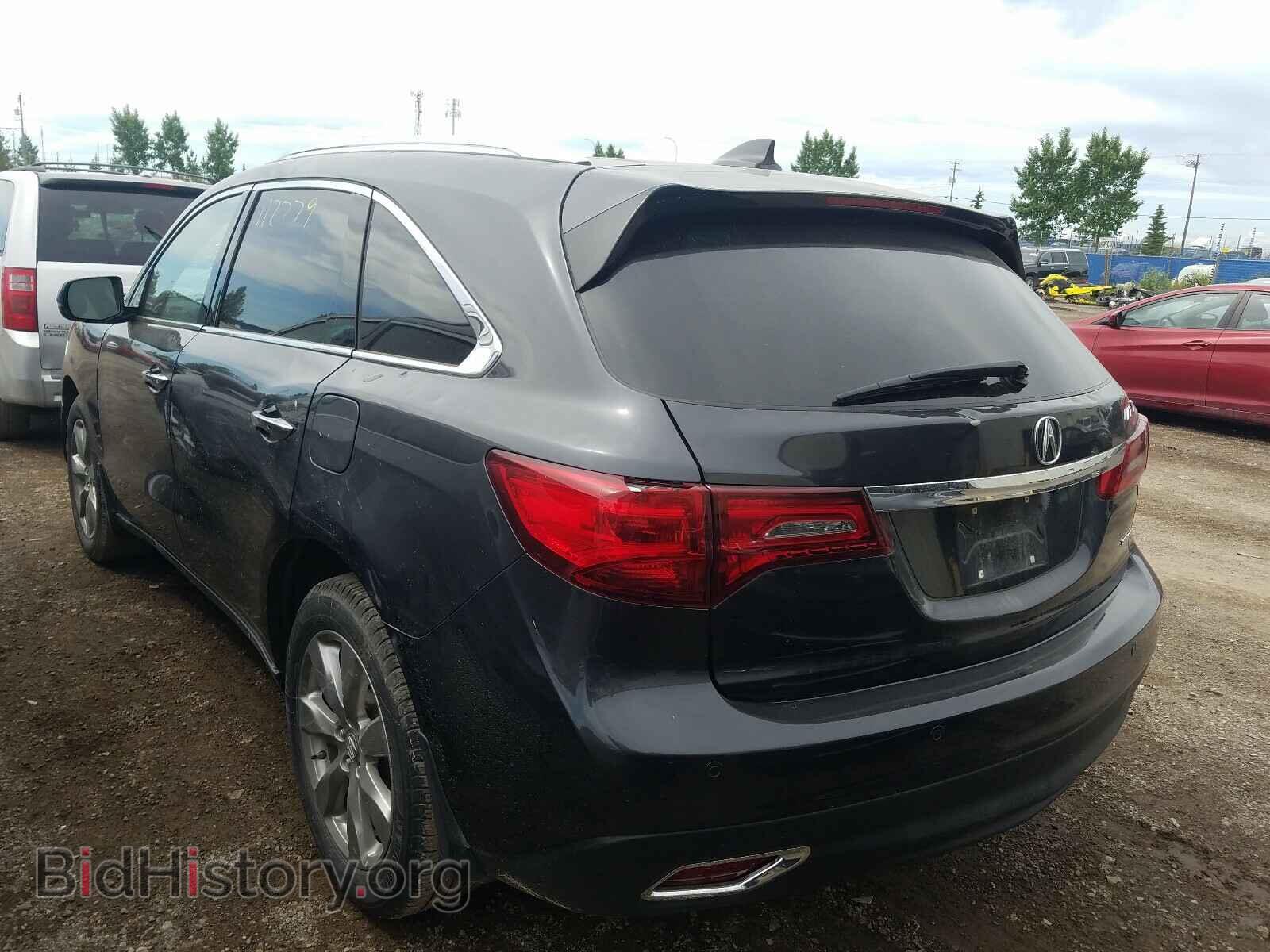 2014 ACURA MDX - VIN: 5FRYD4H85EB503197 - Фото 3