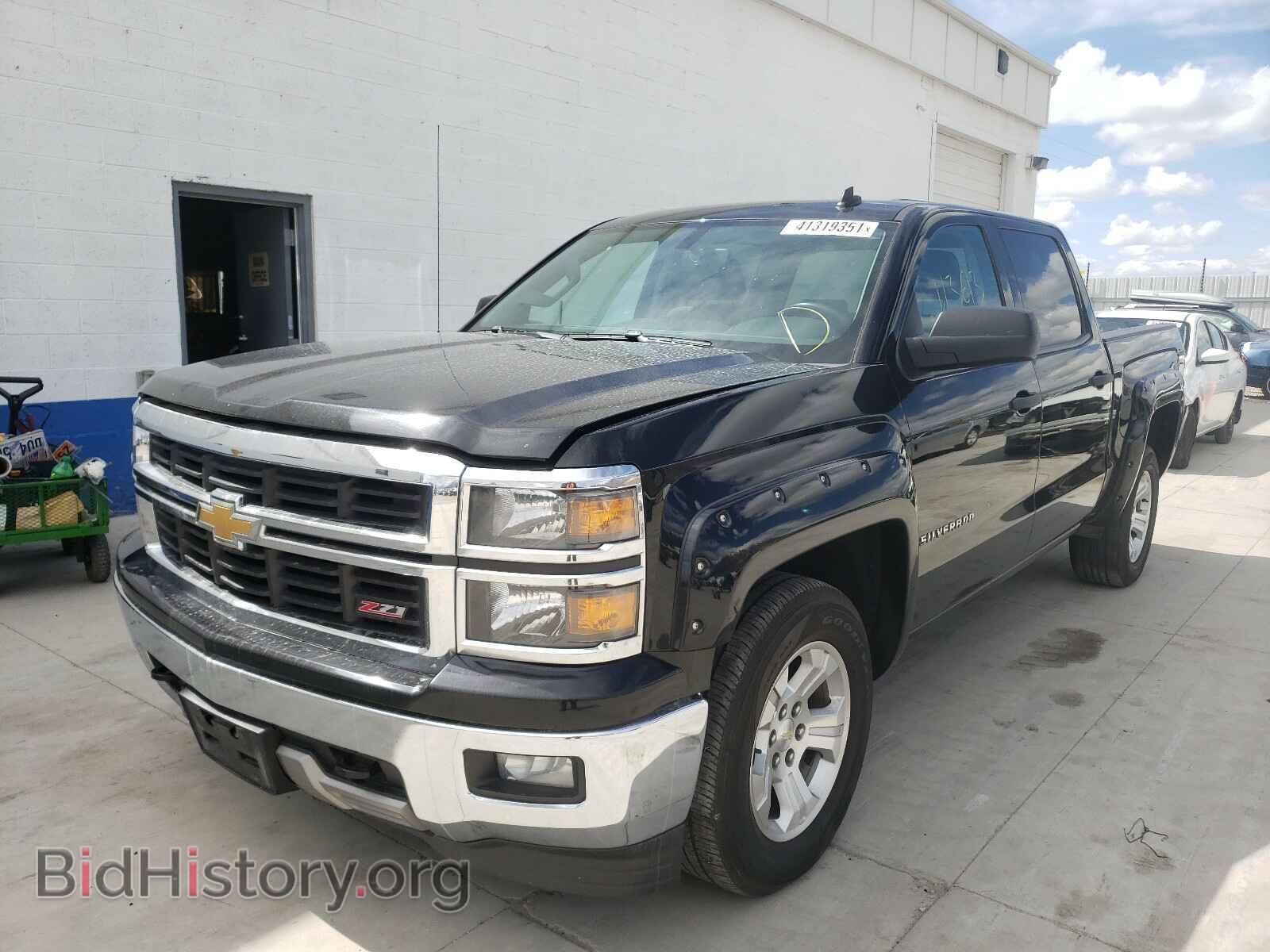2014 CHEVROLET SILVERADO - VIN: 3GCUKREC9EG400628 - Фото 2