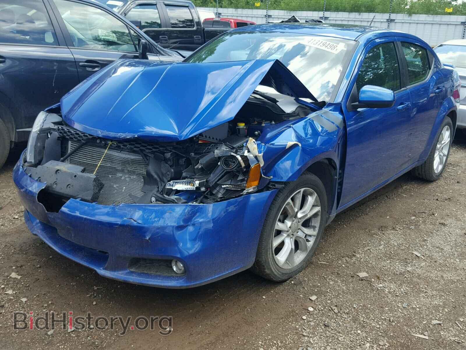 2013 DODGE AVENGER - VIN: 1C3CDZBG2DN757432 - Фото 2
